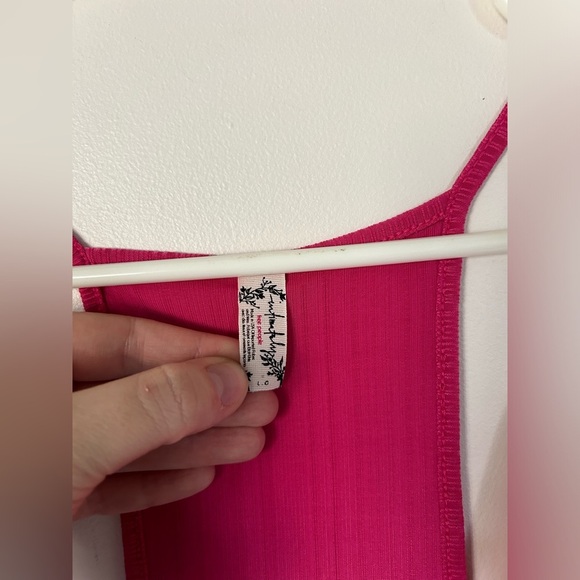Free People Slinky Slinky Tank Fuschia Large - Picture 5 of 9